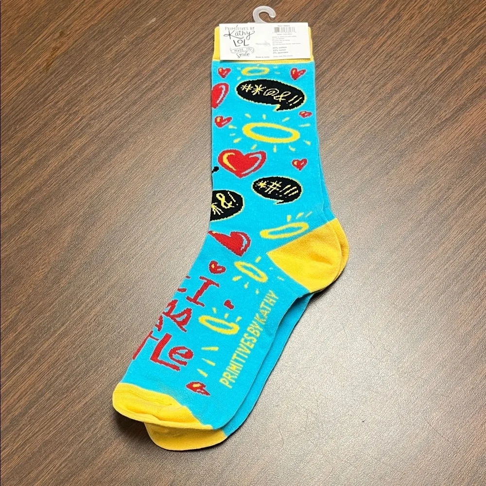 I Love Jesus But I‎ Cuss A Little Socks, new